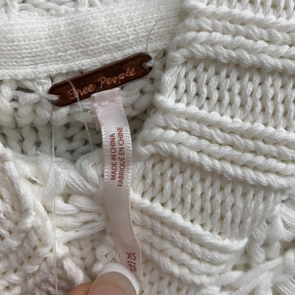 FREE PEOPLE Sweetheart Mock Neck Sweater - Picture 6 of 9